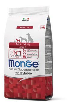 Корм для собак Monge Dog Mini Adult курка з рисом 7.5 кг 70004053MG фото