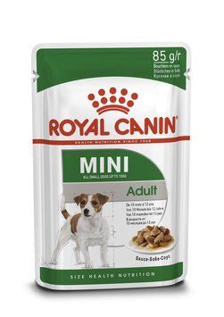 Вологий корм для дорослих собак ROYAL CANIN MINI ADULT 0.085 кг 10960010RY фото