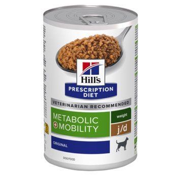 Вологий корм Hill&rsquo;s PRESCRIPTION DIET Metabolic&nbsp;+ Mobility зниження ваги і підтримка суглобів, консерва, 370&nbsp;г 607714BAR фото