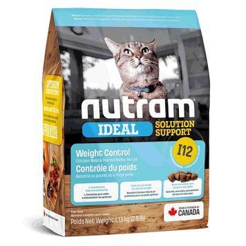 I12_NUTRAM Ideal SS Холістик для дор.котів схильних до зайвої ваги; з куркою та вівсянкою, 1.13кг I12_(1,13kg)PI фото