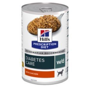 Вологий корм для собак Hill's PRESCRIPTION DIET Diabetes Care при цукровому діабеті, з куркою, консерва, 370г 607220BAR фото