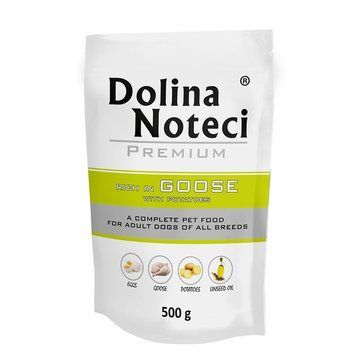 Пауч Dolina Noteci Premium для собак з гускою та картоплею, 500 гр DN 500 (830)PI фото