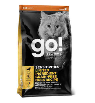 Беззерновий корм для котів GO! Sensitivities Limited Ingredient Duck Cat Formula - Гоу! з качкою 1,4 кг 815260005913DOB фото