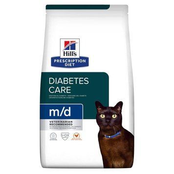 Сухий корм для котів Hill&rsquo;s PRESCRIPTION DIET m/d при цукровому діабеті, з куркою, 1.5 кг 605918BAR фото