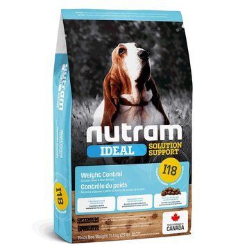I18_NUTRAM Ideal SS Холістик для дор.собак схильних до зайвої ваги; з куркою та горошком, 11.4кг I18_(11.4kg)PI фото