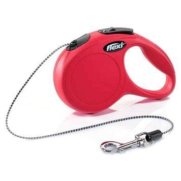 Рулетка FLEXI Classic XS, 3м, до 8кг, шнур, червона (2405) C5055173PI фото