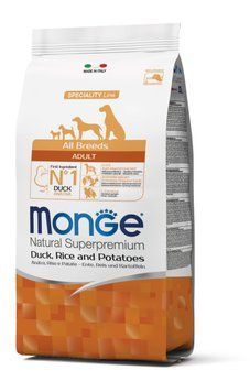 Корм для собак Monge Dog All breeds Adult качка, рис та картопля 2.5 кг 70011129MG фото