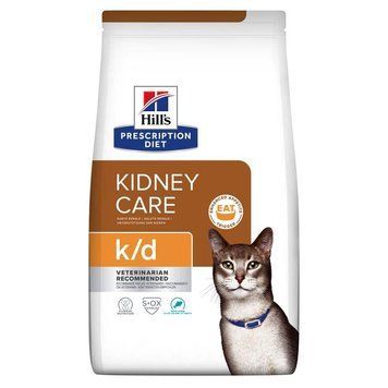 Сухий корм для котів Hill&rsquo;s PRESCRIPTION DIET k/d підтримання функції нирок, з тунцем, 1.5 кг 605990BAR фото