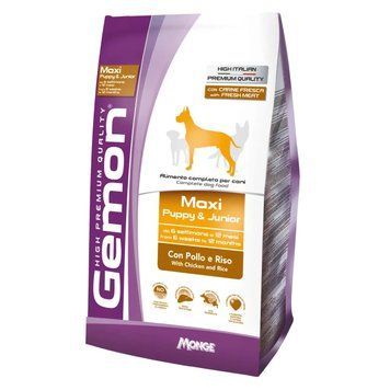 Їжа для собак Gemon Dog Maxi Puppy Junior курка з рисом 15 кг 70386234MG фото