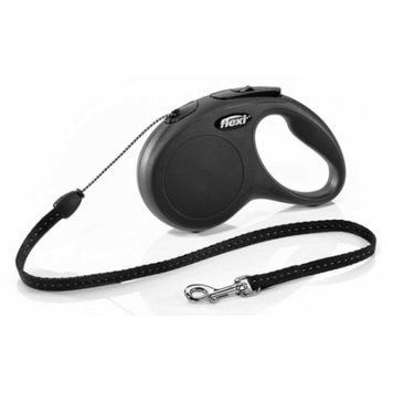 Рулетка FLEXI Classic S, 5м, до 12кг, шнур, чорна (2528) C5055140PI фото
