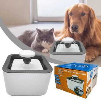 Поилка для животных Pet Water FOUNTAIN Автоматическая поилка - фонтан 5098874512OD фото