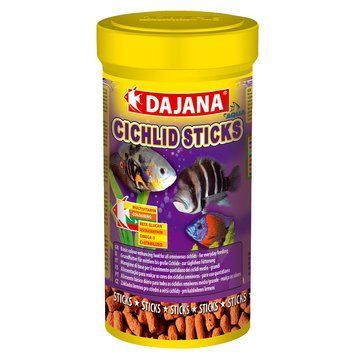Корм для великих та середних цихлідів в пелетах CICHLID STICKS (1000мл/320гр) DP111D (5348)PI фото