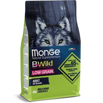 Корм для собак Bwild Dog Low Grain дикий кабан 2.5 кг 70011990MG фото