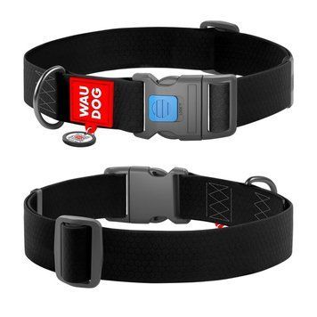 Ошейник для собак WAUDOG Waterproof водостойкий 25 мм с QR паспортом CLR32389VS фото