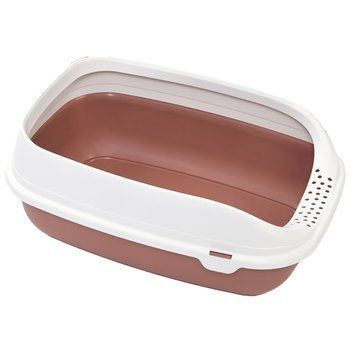 Туалет для кішок з рамкою BETA PLUS MAXI BRUNO, 49x39x17 BETA  PLUS MAXI BRUNOPI фото