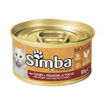 Корм для котів Simba Cat Wet курячі серця та печінка 0.085 кг 70009461MG фото