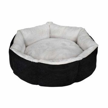 Лежак для тварини CUPCAKE, круглий (чорний/білий) 65 см 15кг M VR02//3329PI фото