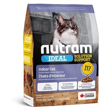 I17_NUTRAM Ideal SS Холістик для дор.котів, які мешкають у поміщенні; з куркою і ціл. яйцями, 1.13кг I17_(1,13kg)PI фото