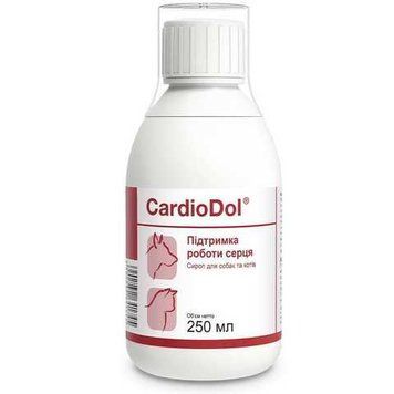 Сироп Dolfos CardioDol для собак і котів кардіопротектор 250 мл DLF64174VS фото