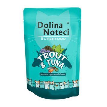 Пауч Dolina Noteci Superfood для котів з форелью та тунцем,85 гр DN 85 (777)PI фото
