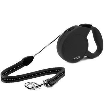Рулетка FLEXI Classic Long 2, 7м, до 20 кг черная, шнур (3046) 428,07 - 3046PI фото