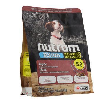 Холістик для цуценят з куркою та цільними яйцями NUTRAM Sound 340г S2_(340g)PI фото