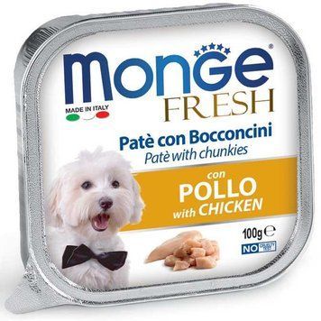 Корм для собак Monge Dog Wet FRESH курка 0.4 кг 70014472MG фото