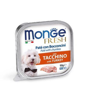 Корм для собак Monge Dog Wet FRESH індичка 0.1 кг 70013024MG фото