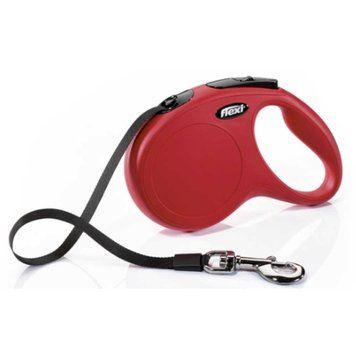 Рулетка FLEXI Classic S, 5м, до 15кг, стрічка, червона (3204) C5055153PI фото