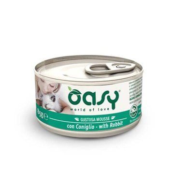 Вологий корм для котів OASY CAT Кролик 0.085 кг 3017343549OA фото