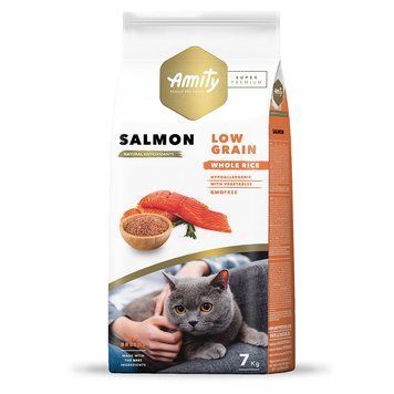 Сухий корм AMITY Super Premium Cat Salmоn для дорослих котів, з лососем, 7 kg SP 939 SALM 7KGPI фото