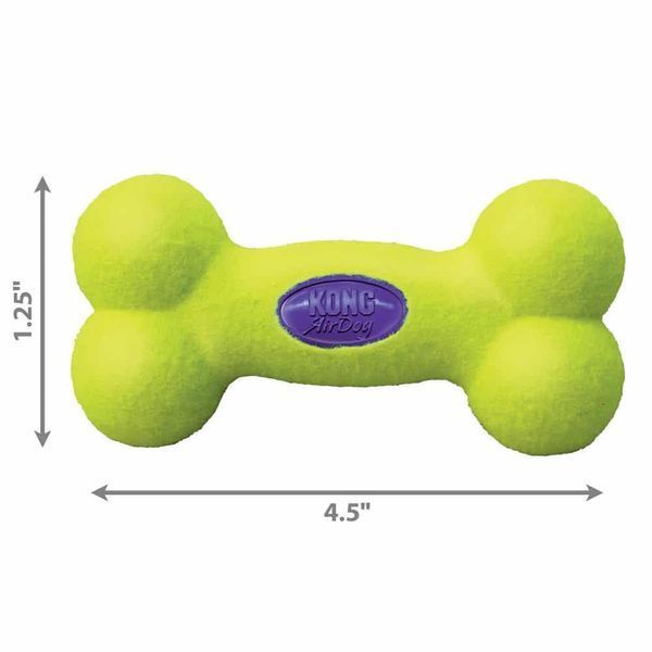 Игрушка KONG AirDog Squeaker Bone воздушная кость для собак средних и крупных пород, L 775302BAR фото