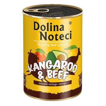 Консерва Dolina Noteci Superfood для cобак з м'ясом кенгуру та яловичини,400 гр DN 400 (688)PI фото