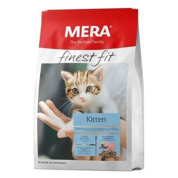 Сухий корм MERA finest fit Kitten для кошенят, зі свіжим м'ясом птиці та лісовими ягодами, 10 кг 33645PI фото