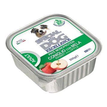 Корм для собак Monge SDE Dog Wet Fruit кролик із яблуками монопротеїн Вага: 0.15 кг 70060271MG фото