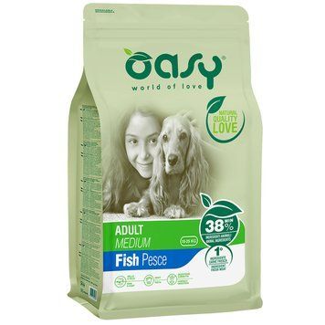 OASY DOG LIFESTAGE Adult Medium риба 12 кг 4329510162OA фото