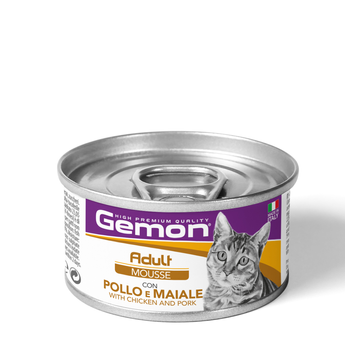 Корм для котів Gemon Cat Wet Adult курка та свинина Вага: 0.085 кг 70301022MG фото