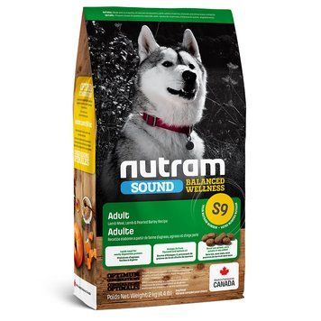 S9_NUTRAM Sound BW Холістик для дор собак; з ягням та ячменем, 2кг S9_(2kg)PI фото