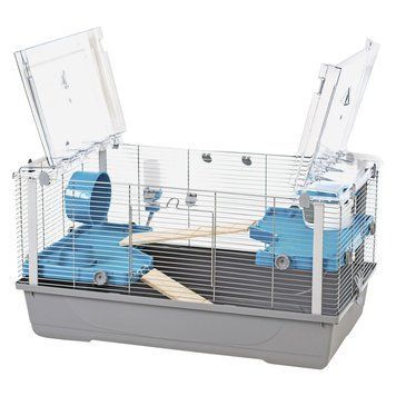 Клітка для кролів та морських свинок EVA 22 GREY/СHROME, 79x45x42h G189.00PI фото