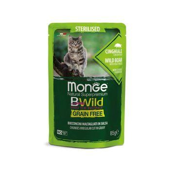Корм для котів Bwild Cat Wet Grain М'ясо дикого кабана з овочами Вага: 0.085 кг 70012805MG фото