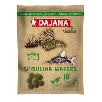 Спеціальний корм для донних травоїдних риб в чіпсах SPIRULINA Wafers (80мл/25 гр) DP060S (5519)PI фото