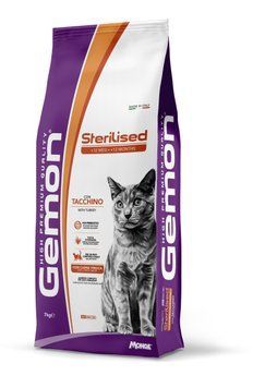Корм для котів Gemon Cat Sterilised з індичкою 7 кг 70297288MG фото