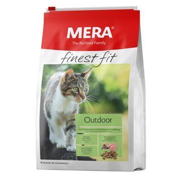 Сухий корм MERA finest fit Outdoor для котів із доступом на природу, із свіжим м'ясом птиці та лісовими ягодами, 10 кг 033845 - 3745PI фото