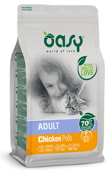 Сухий корм для котів OASY CAT LIFESTAGE Adult курка 18 кг 3017349350OA фото