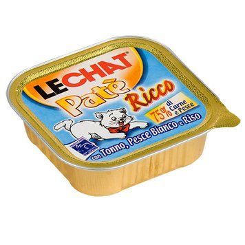 Вологий корм для котів LeChat Cat Wet Adult тунець та океанічна риба 0.1 кг 70008259MG фото