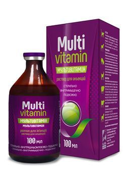 Мультивітамінний комплекс Multi Vitamin профілактика авітамінозів гіповітамінозів та порушень обміну речовин 100 мл OLK27926VS фото