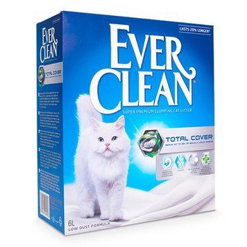 Наповнювач Ever Clean Total Cover для котячого туалету Повне Блокування з мікрогранулами, 6 л 123461BAR фото