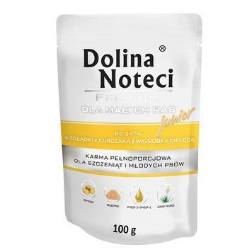 Пауч Dolina Noteci Premium для цуценят, юніорів собак маленьких порід , 100 гр DN 100 (984)PI фото