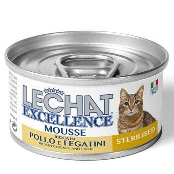 Корм для котів LeChat Cat Wet Sterilised курка з печінкою Вага: 0.085 кг 70060967MG фото