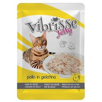 Пауч для котів VIBRISSE JELLY, куряче філе в желе, 70г C1018984PI фото
